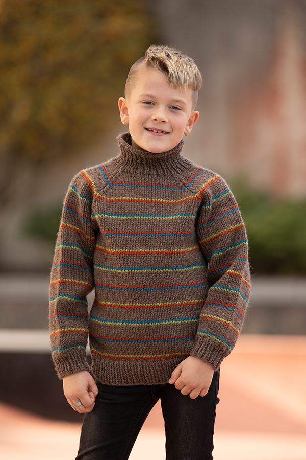 2135-11 Hårek sweater børn