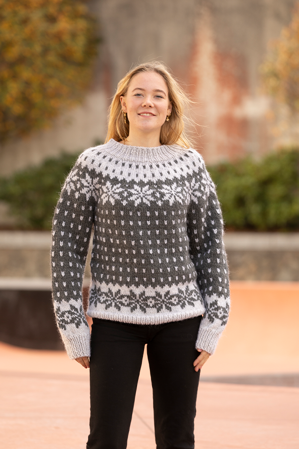 2135-8a Aquila sweater dame