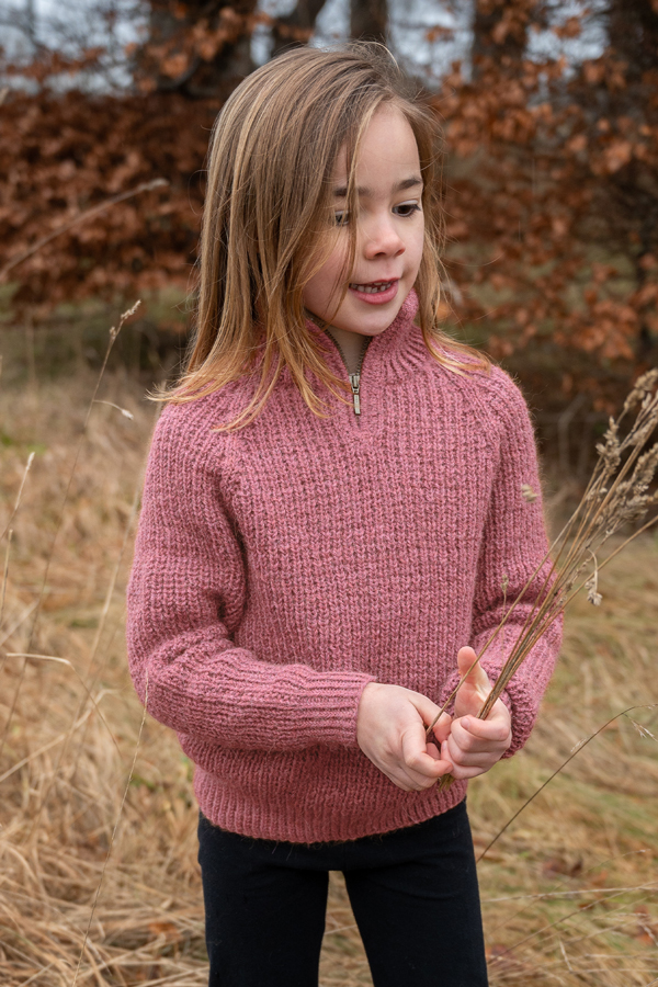 HAFJELL sweater gammelrosa