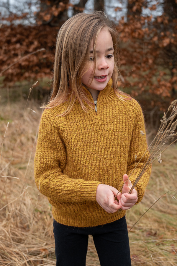 HAFJELL sweater gullgul