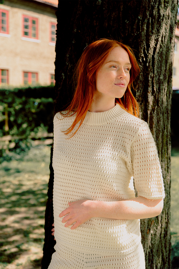 HENJA t-skjorte natur