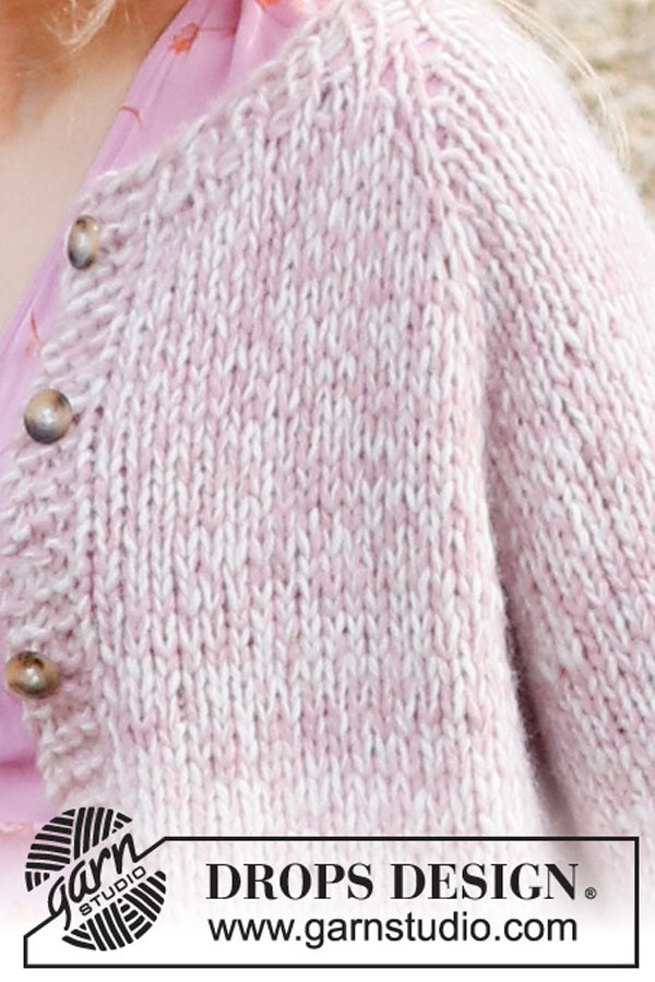 220-12 Cosy Rosy Cardigan