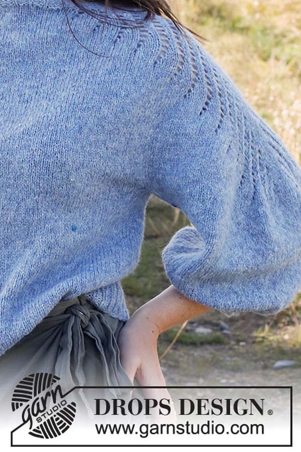 222-24 Sapphire Trails sweater