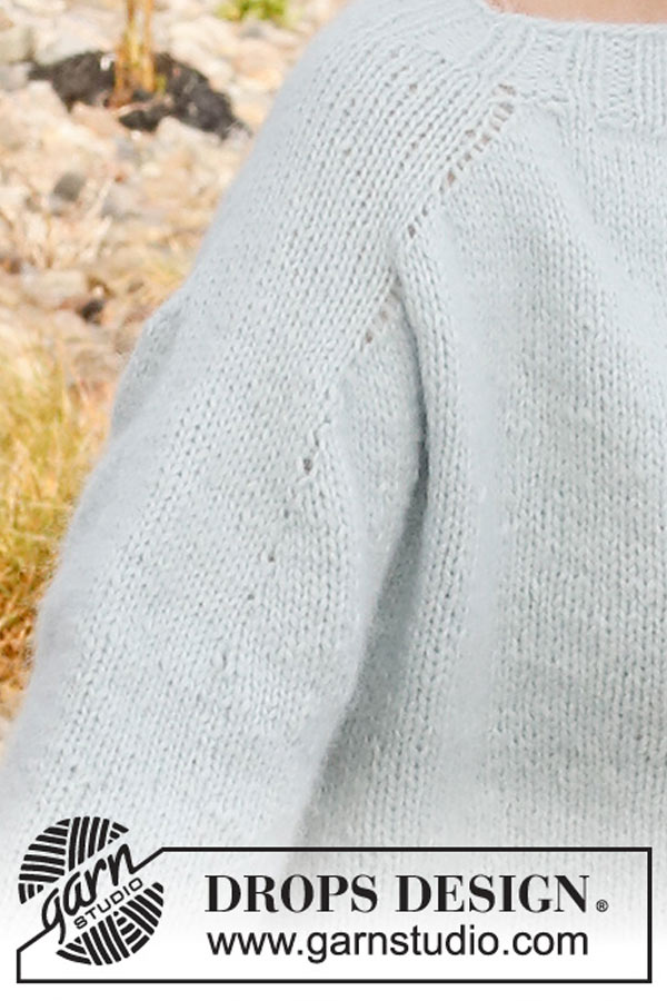 222-9 Blue Glaze sweater