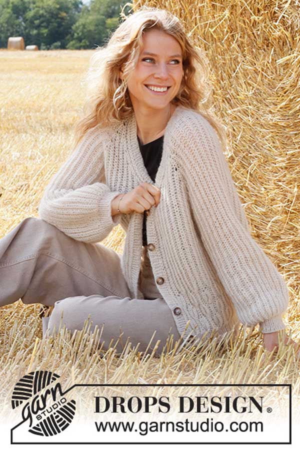 223-16 Full Moon Festival cardigan