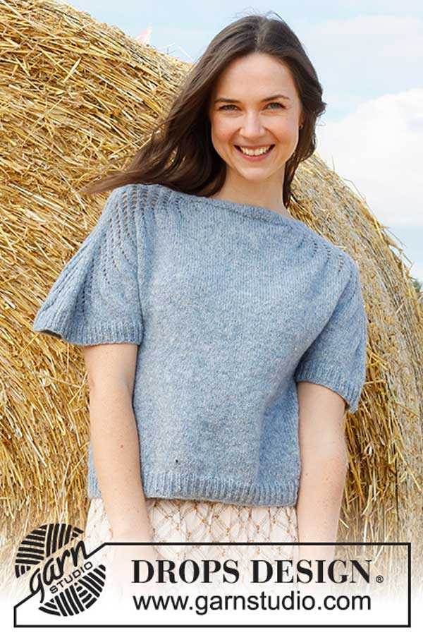 223-21 Sapphire Trails sweater