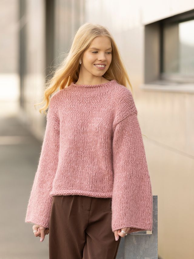 2237-05 Rødshue genser