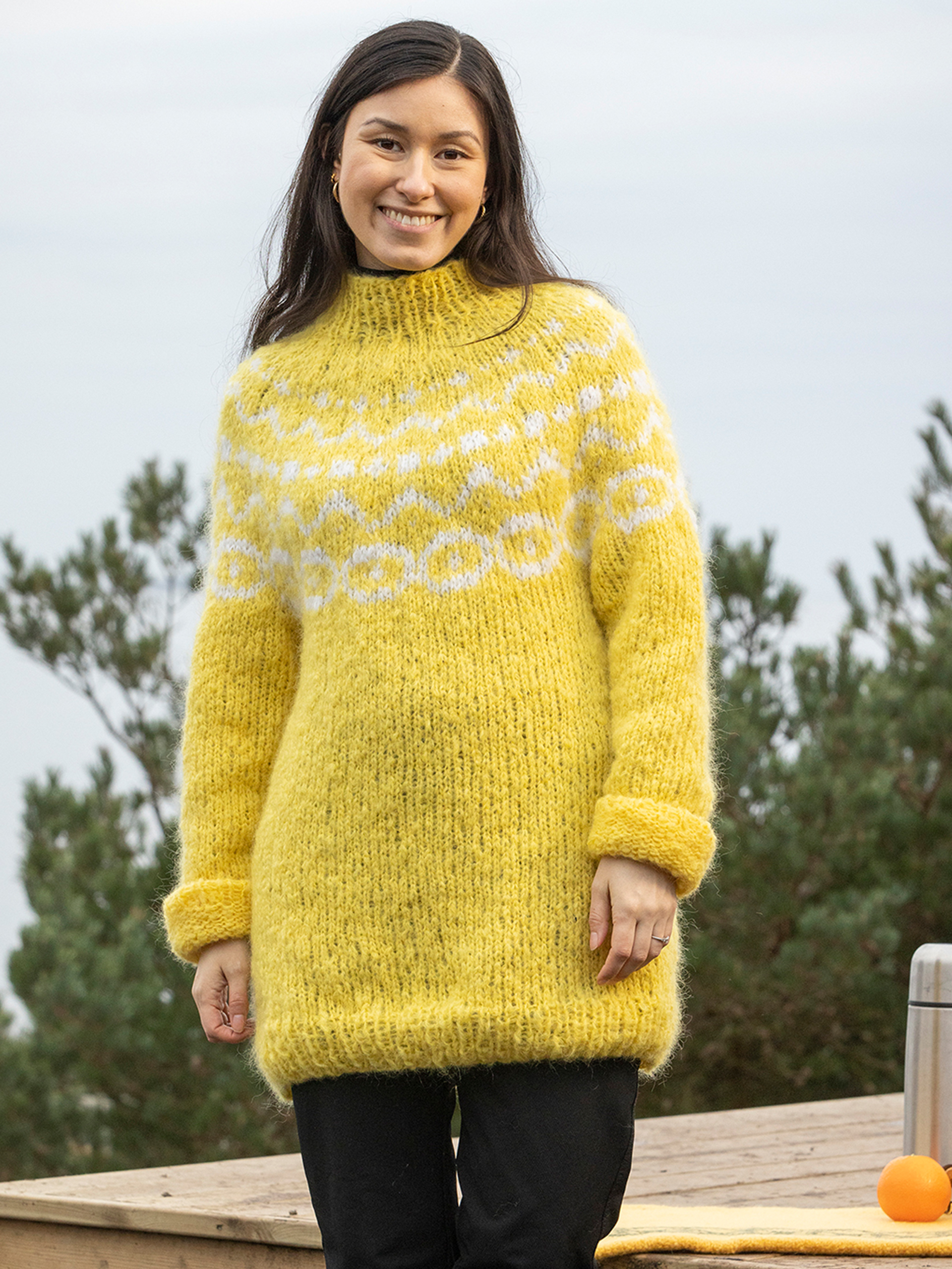 2310-01 Påskelilje genser