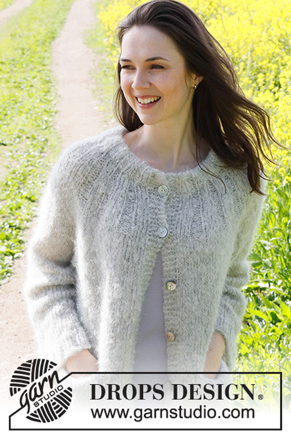 232-30 Falling Fog cardigan