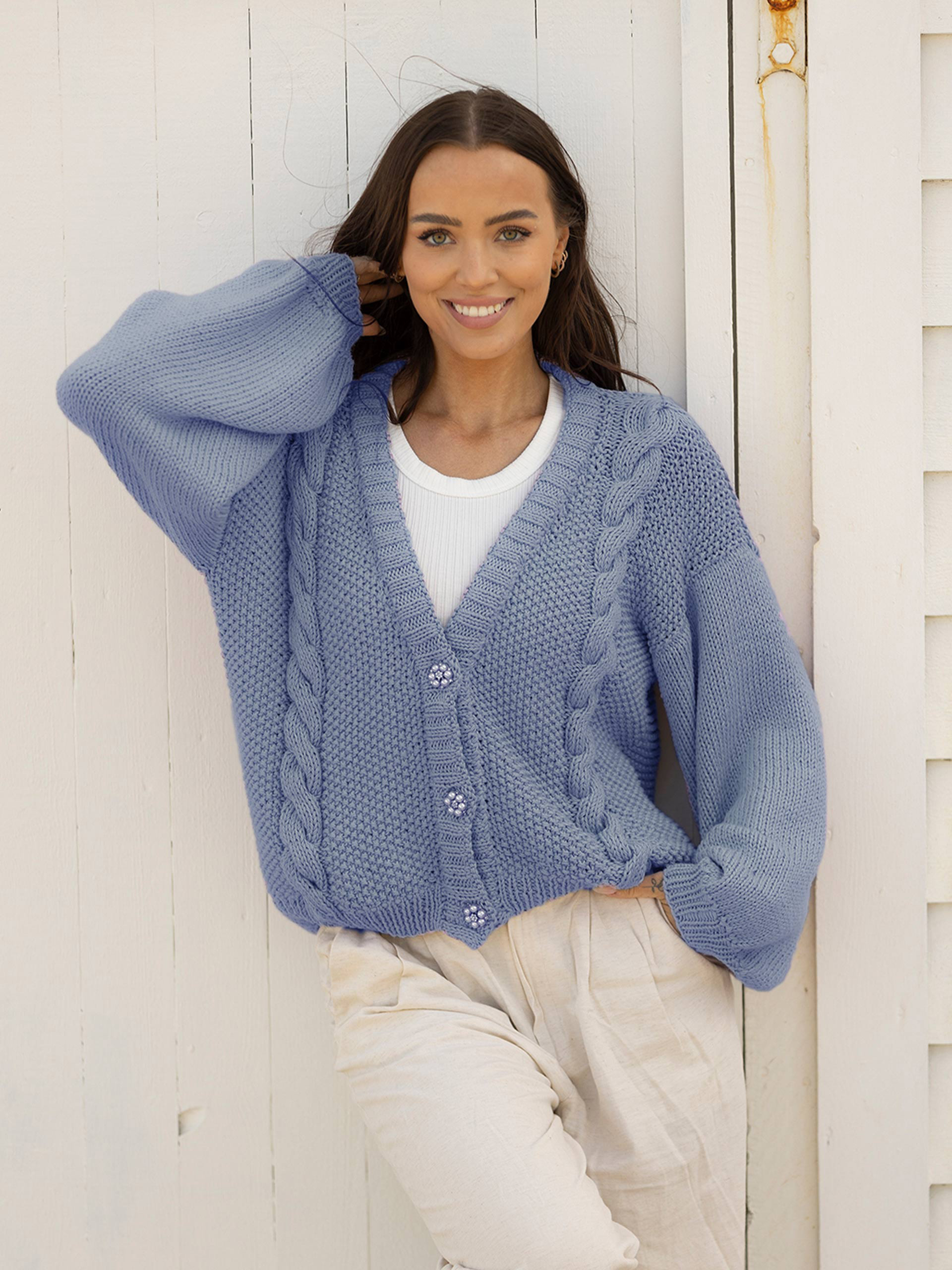 2321-8 Kailani jakke gråblå