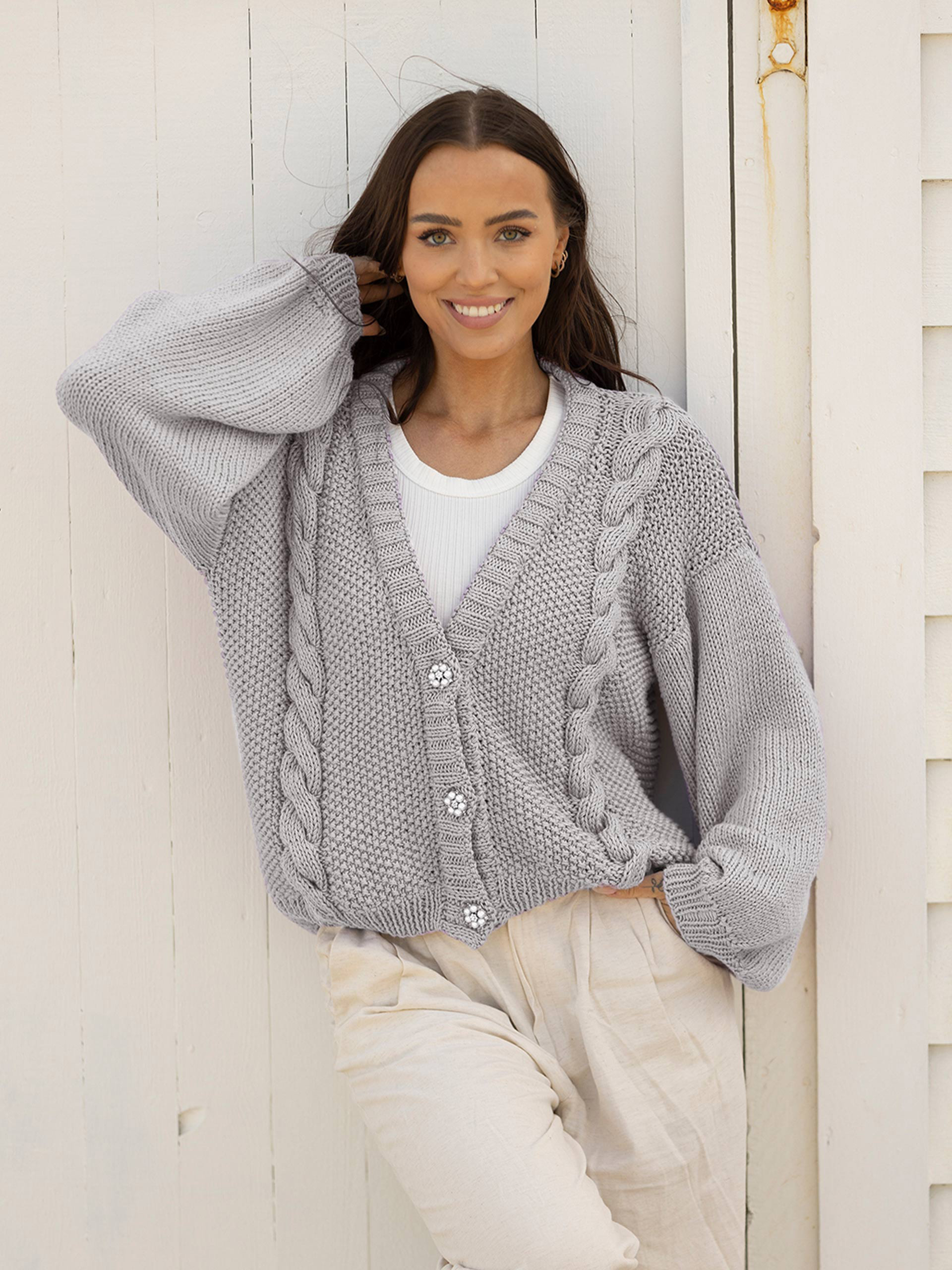 2321-8 Kailani jakke lys grå