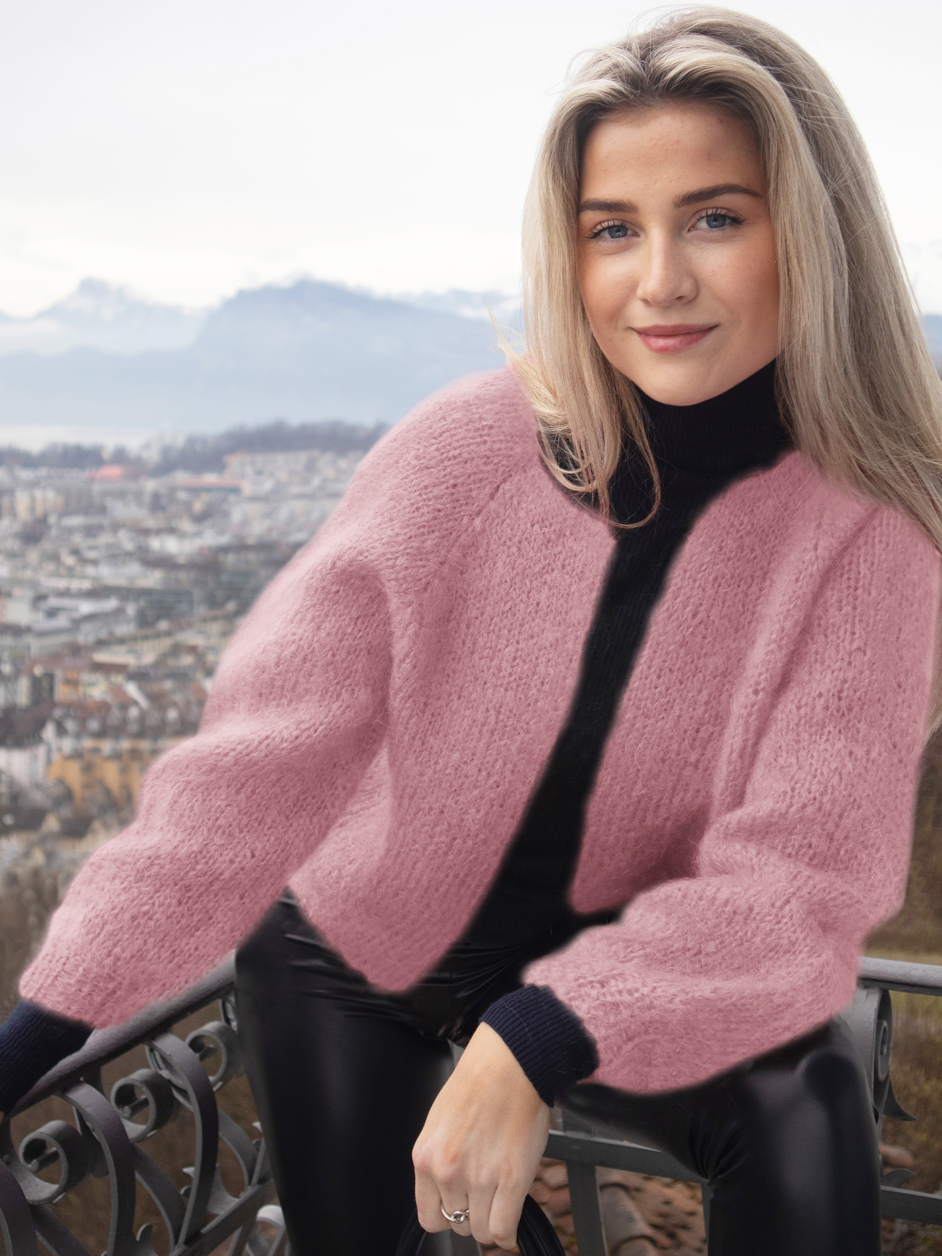 24-06i Dandelion jakke gammelrosa