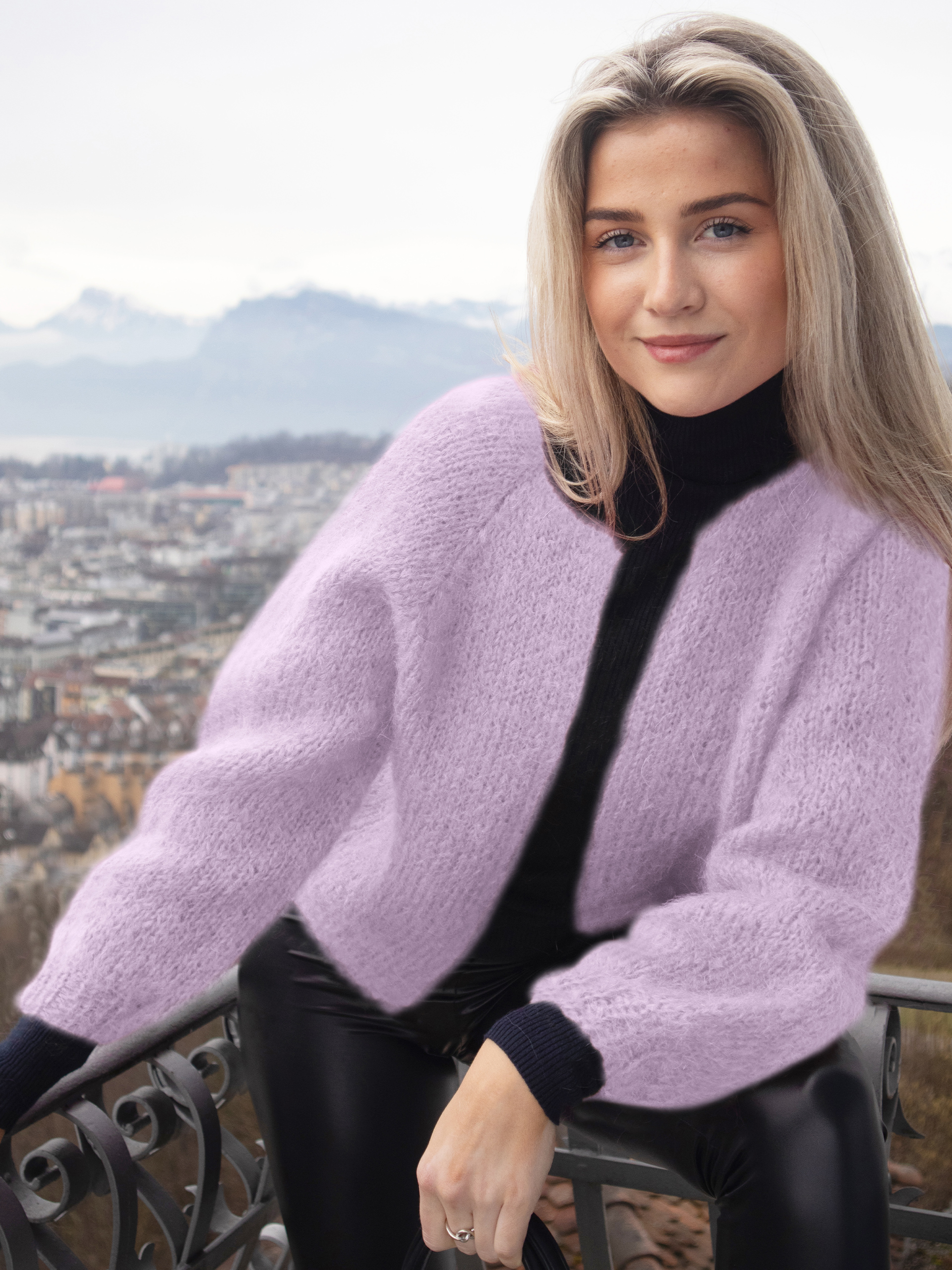 24-06o Dandelion jakke lys lilla