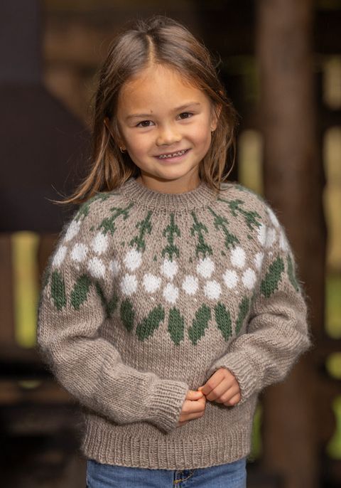 2431-7b Misteltoe genser