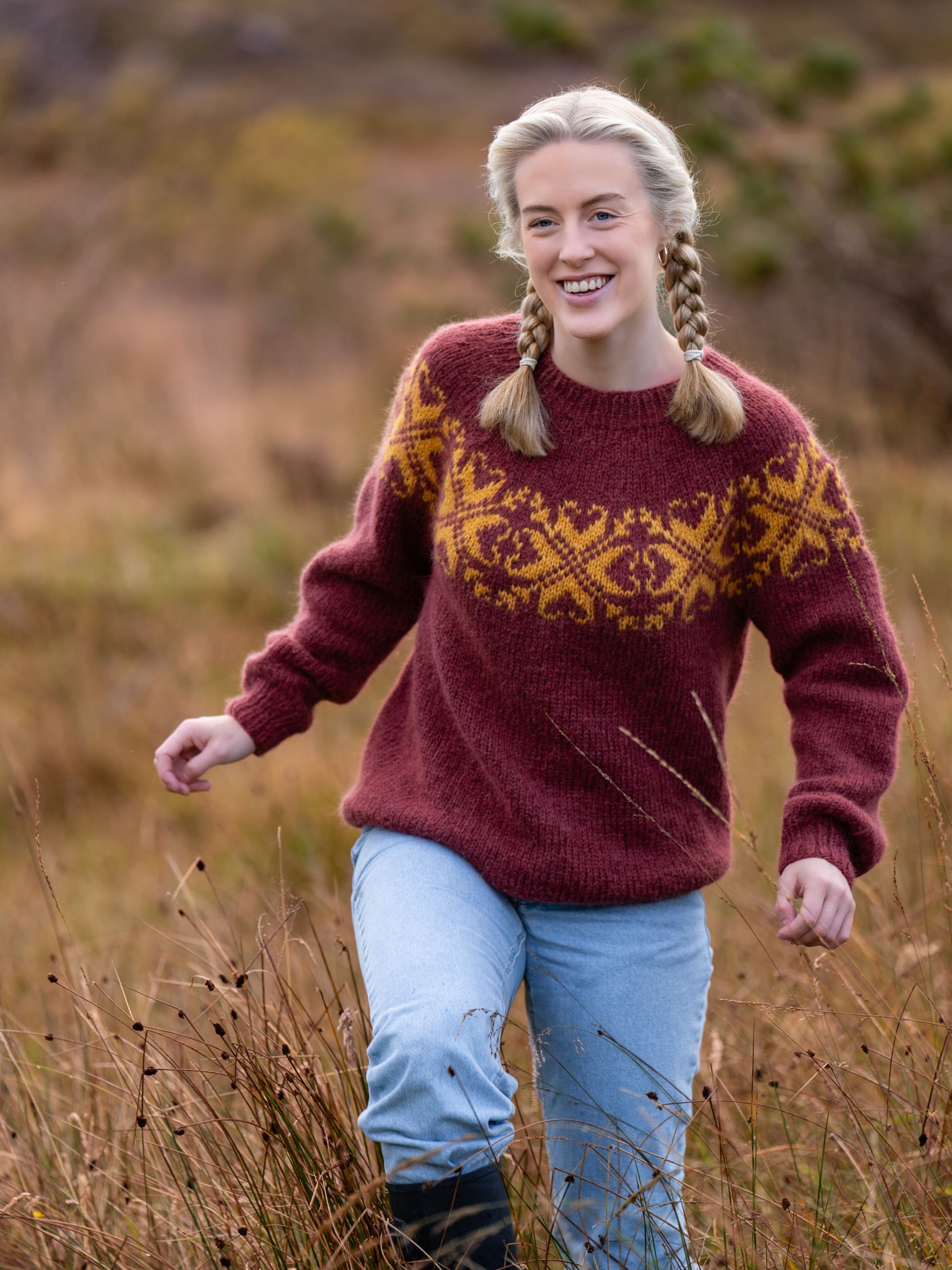 421V-5 Høststjerne genser