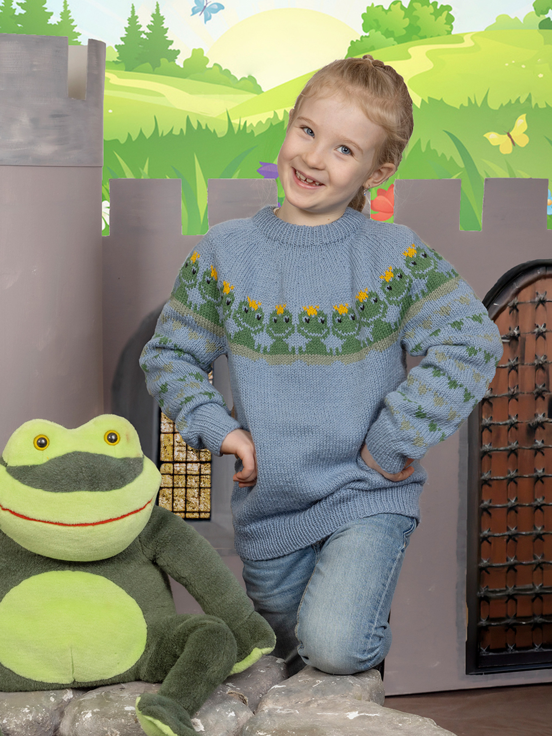 2505-5 Drømmeprinsen genser