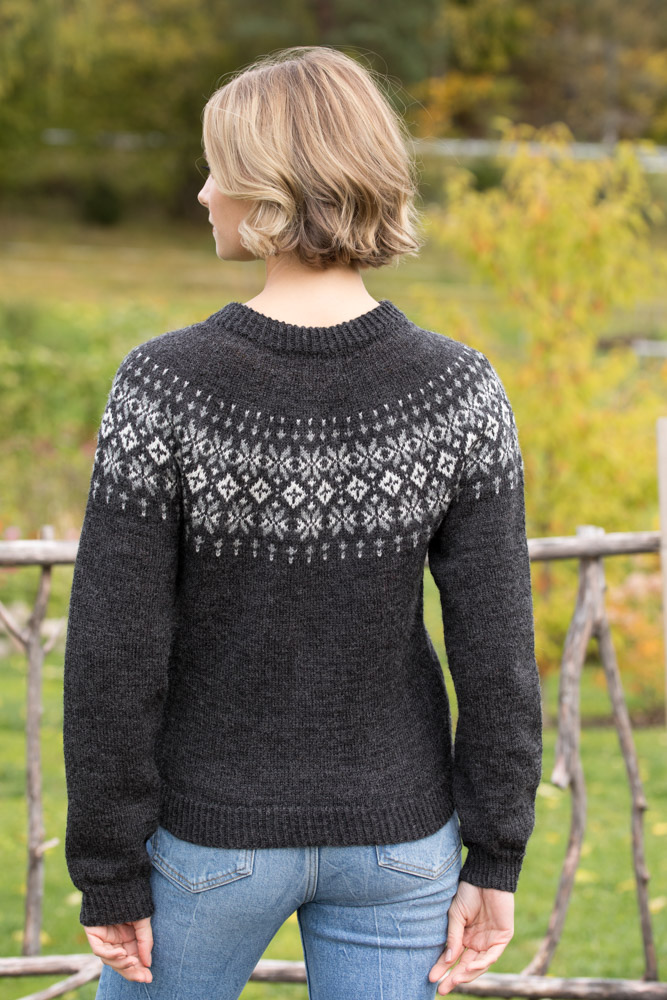 19-11 Lille vårgenser denim