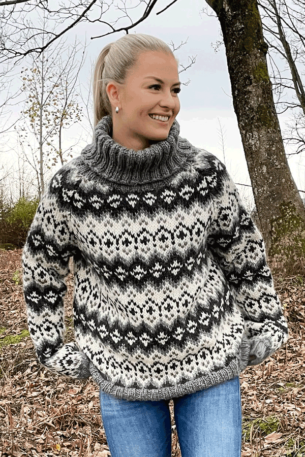 294-14a Drifa genser unisex