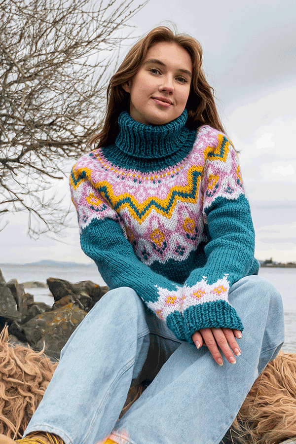 294-17 Klaki genser unisex