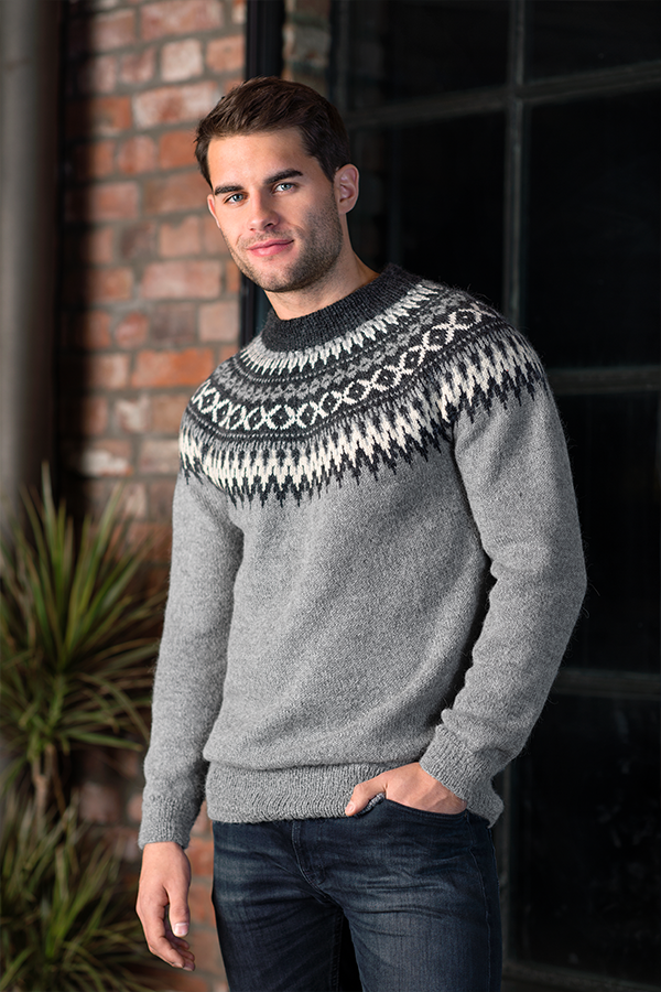 295-06b Rallarsweater herre