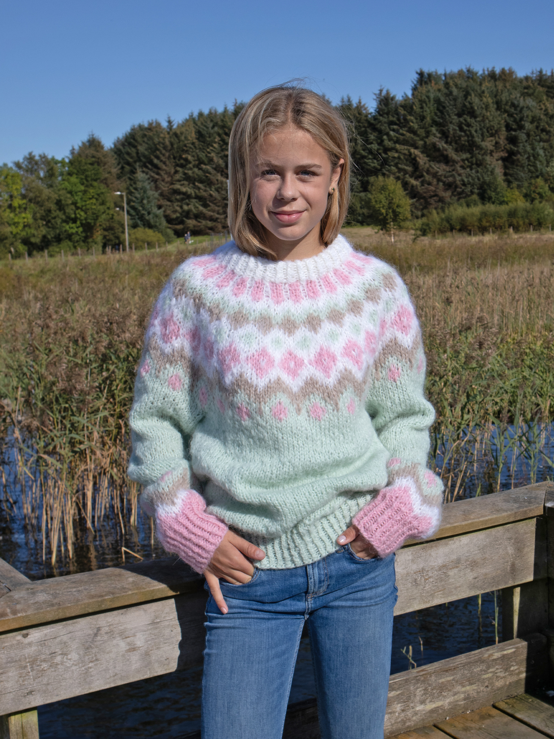 311-01 Fasett genser