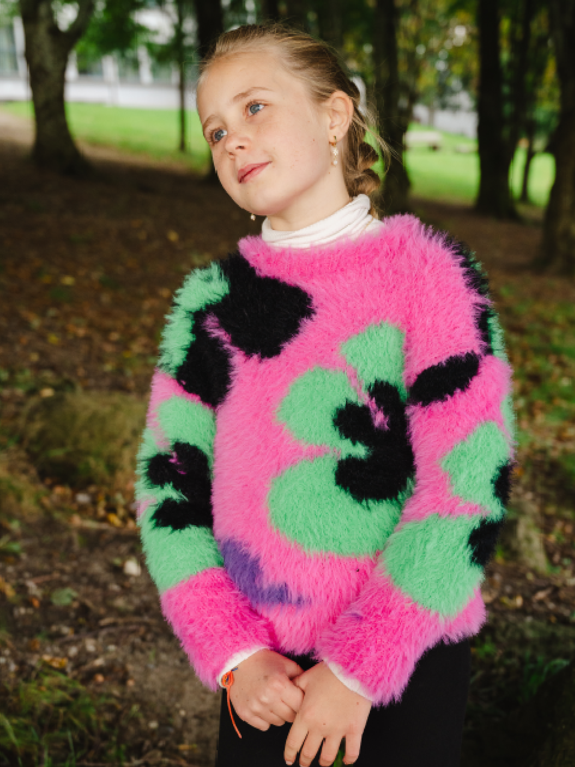 322-08 Blossom genser barn