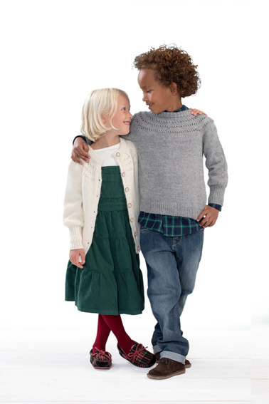 400-12 Marivoll sweater og hue grå