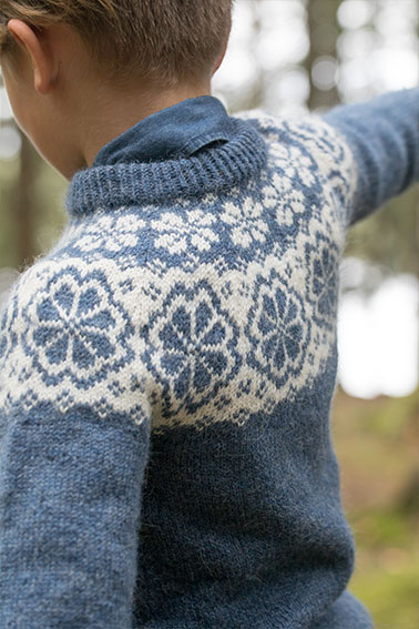 406-05 Q-symre kids sweater denim