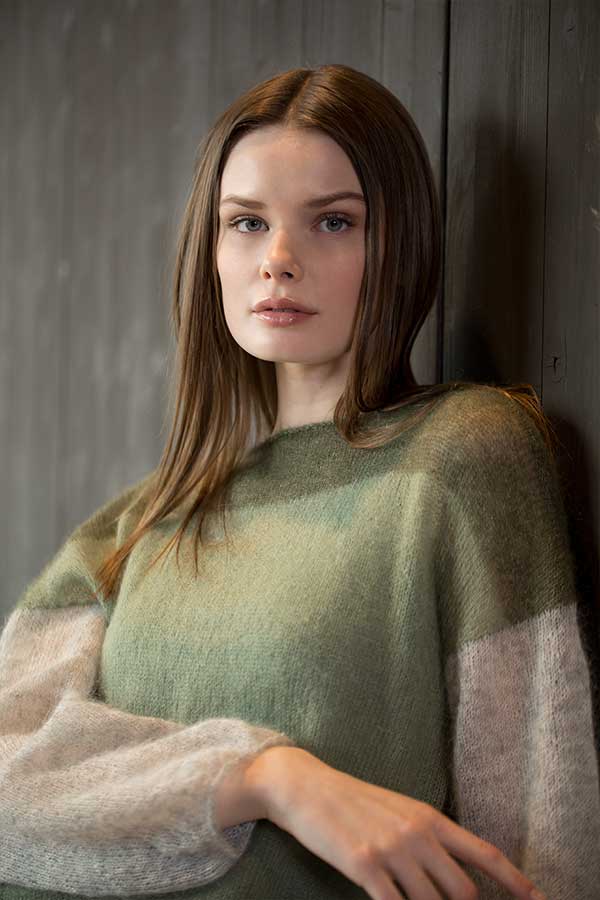 412-7 Diwan sweater grøn