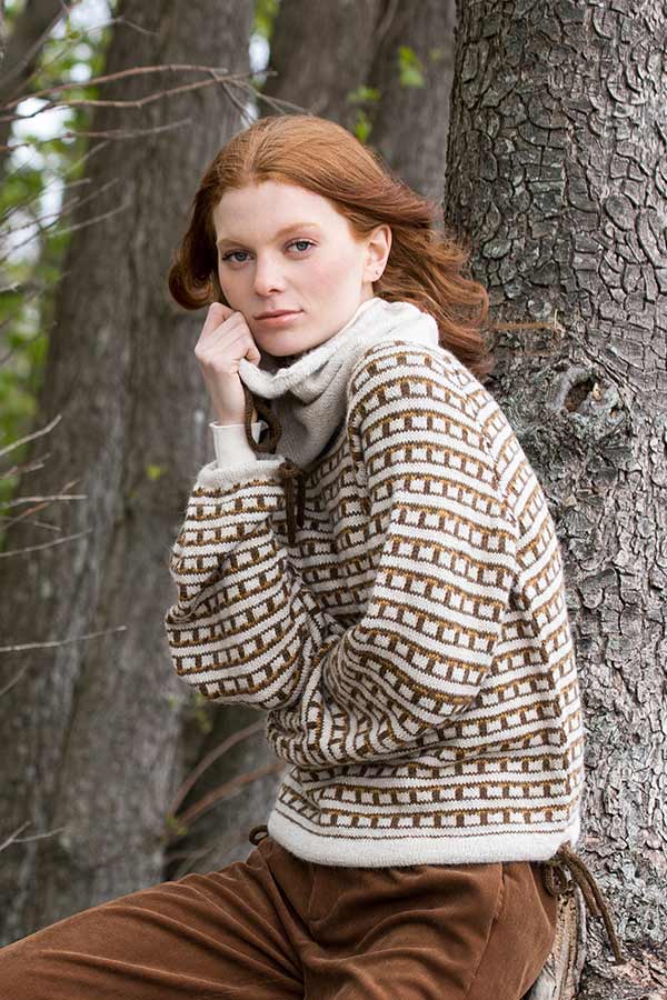 415-05 Lovn sweater beige