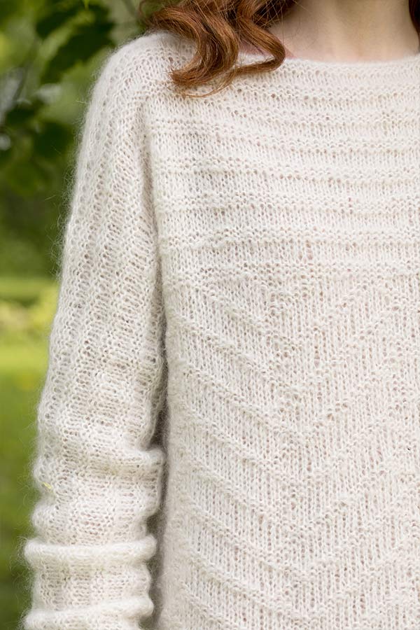 416-05 Compose sweater hvit