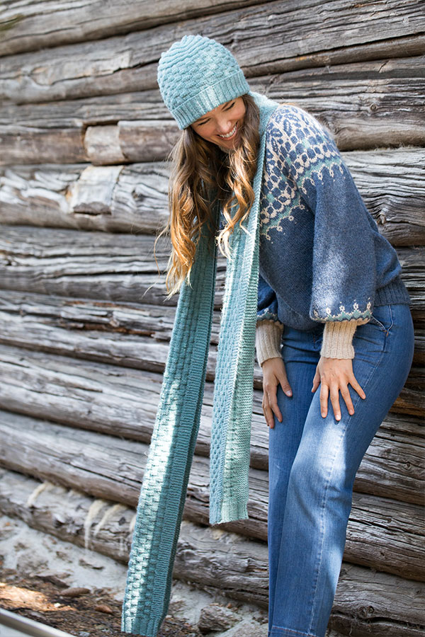 418-08 Svalbard hue og skjerf 