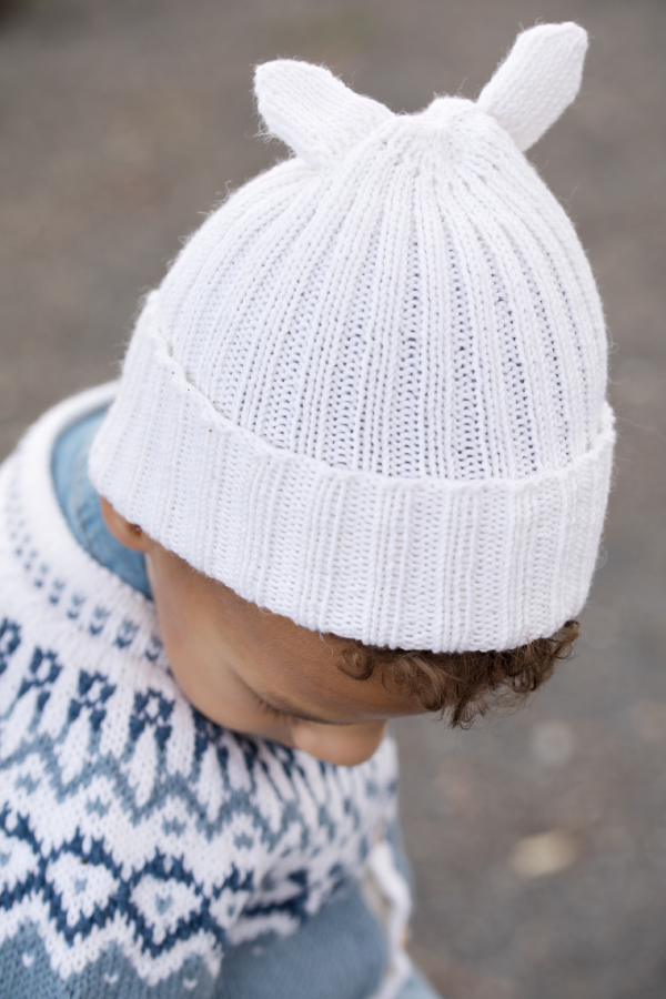 450-09 Bamselue hvit