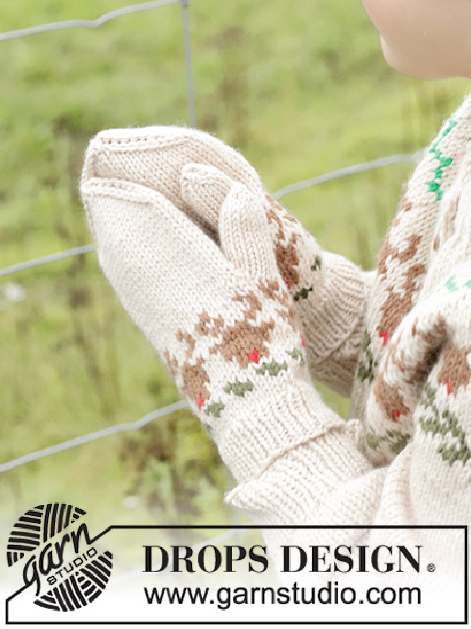 47-19 Reindeer Dance Mittens