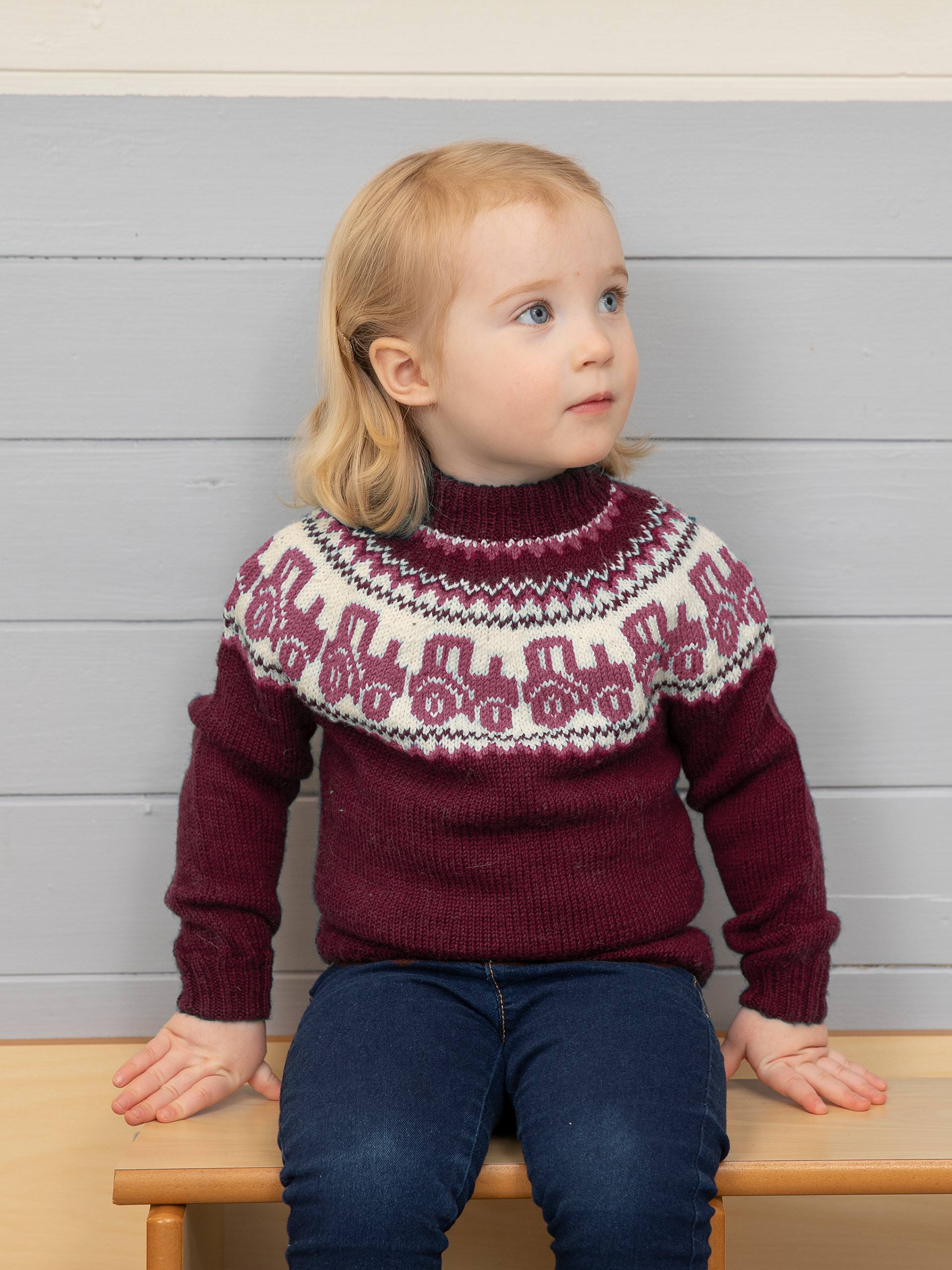 2110-5e Traktor genser