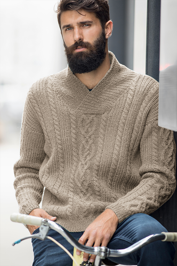 52-03d William sweater beige