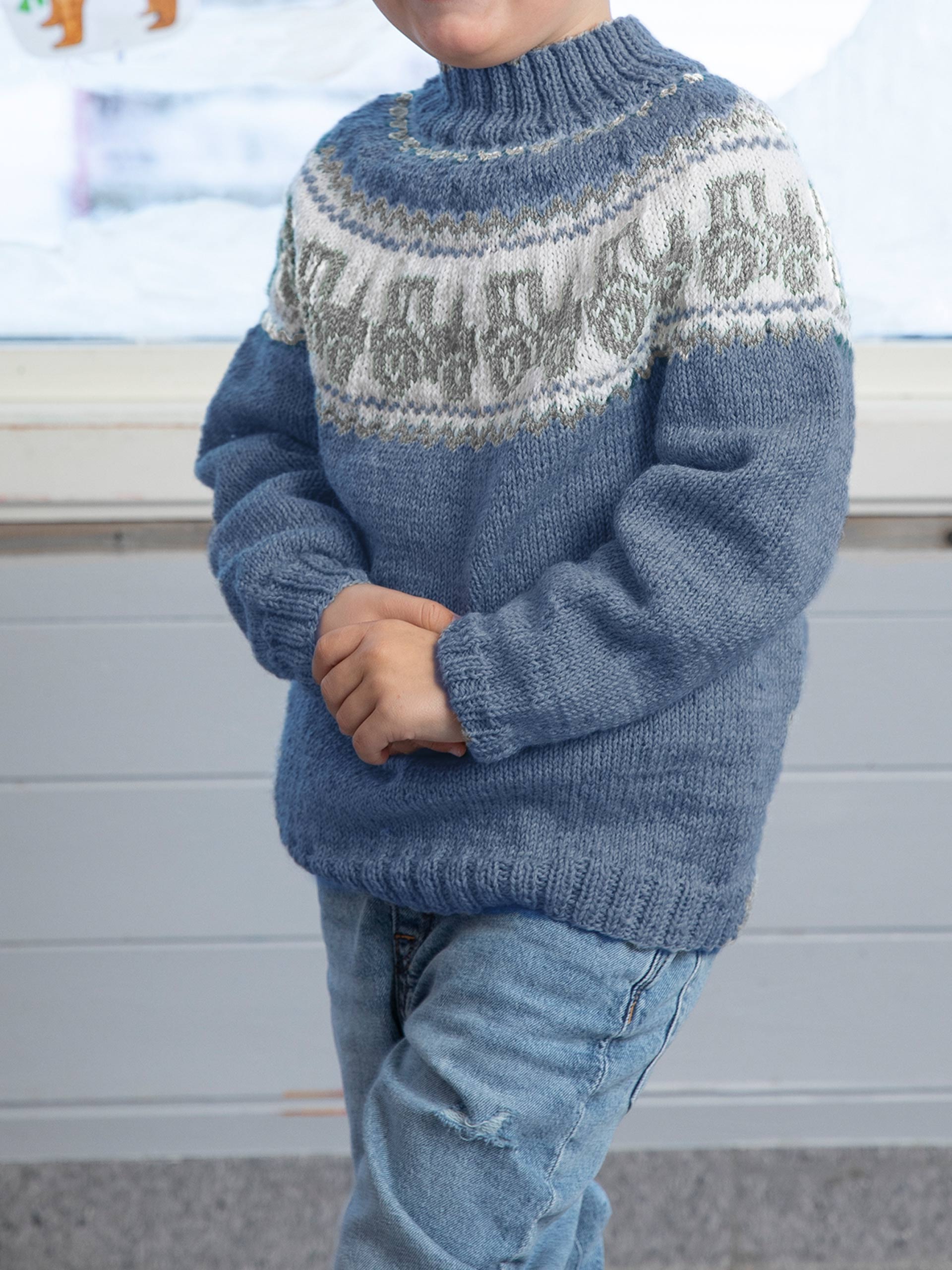 2110-5f Traktor genser