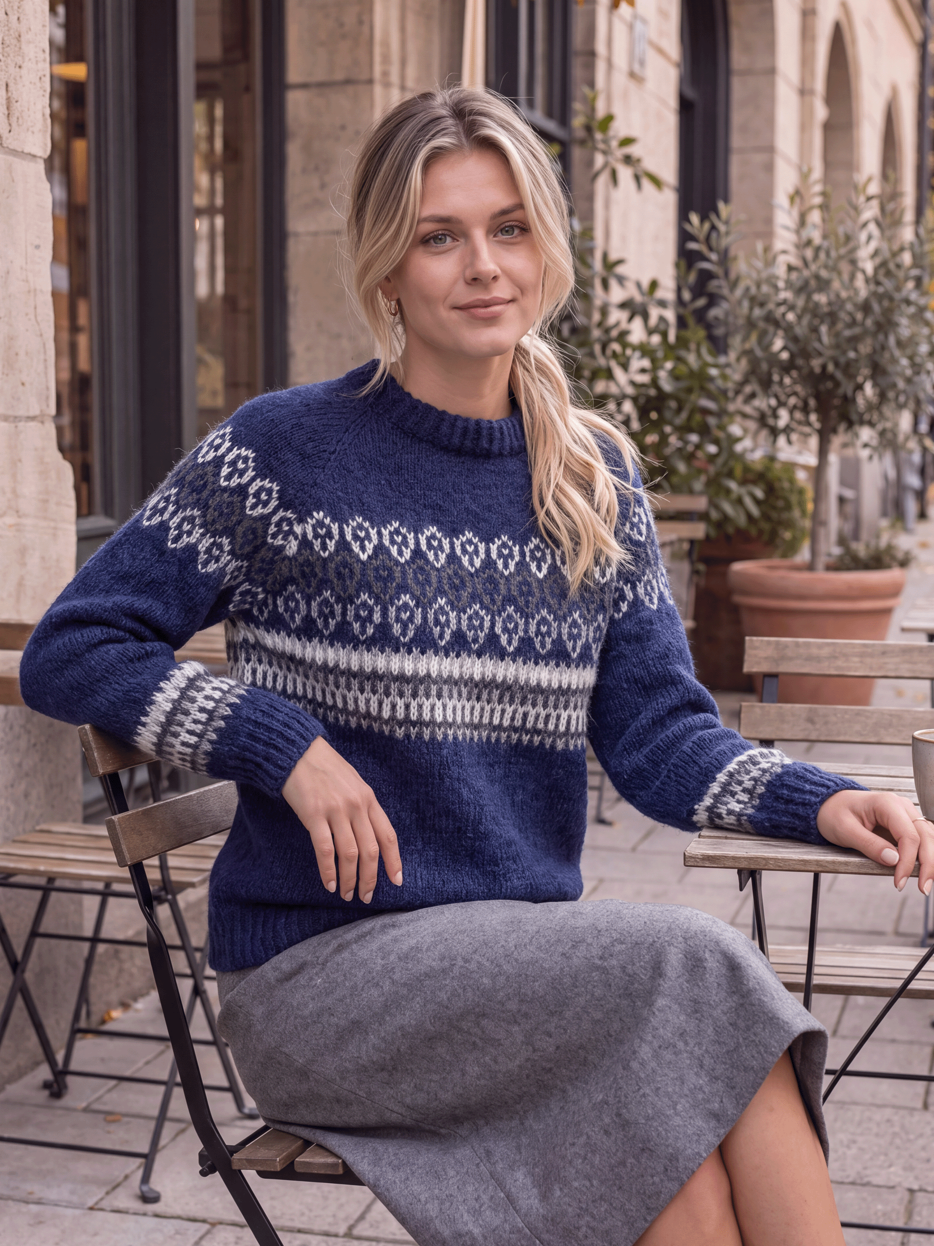 621VL-01e Valin sweater
