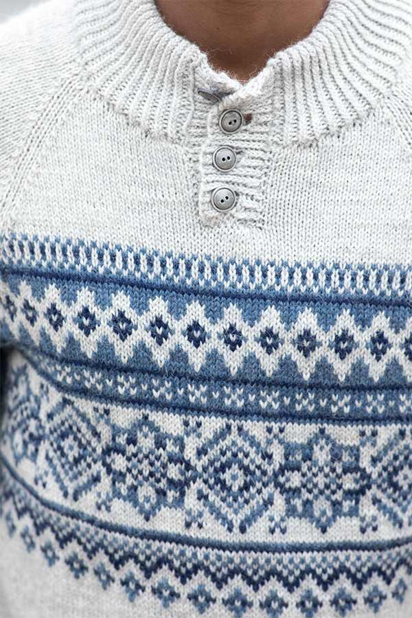 70-13 Filip sweater blå