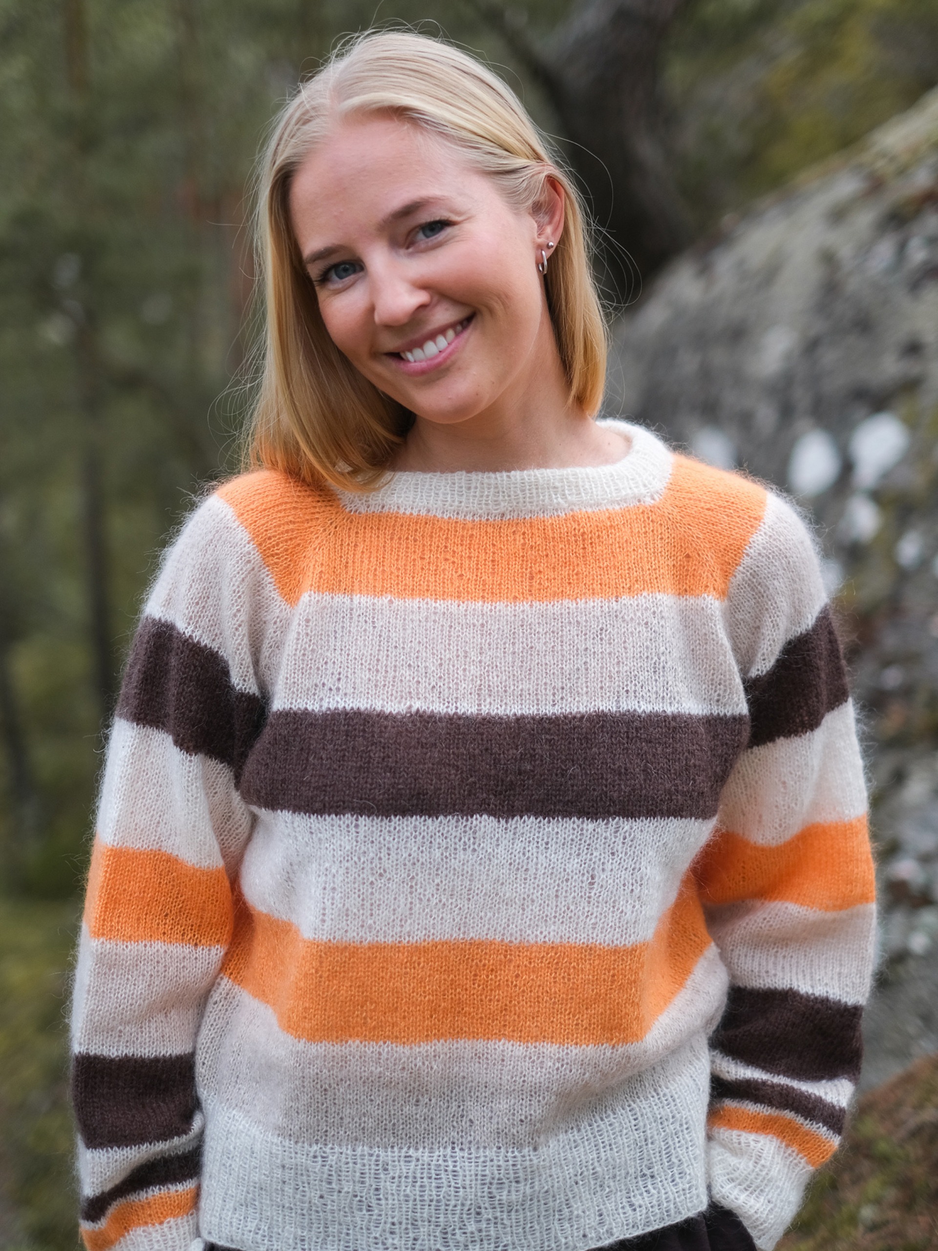 371-08 Aida sweater søgrøn