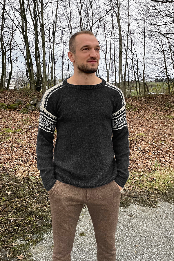 99-09b Cortina sweater koksgrå