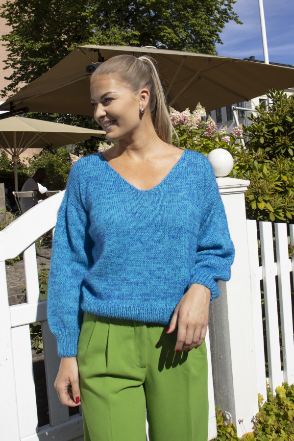 99-21 Amanda sweater turkis