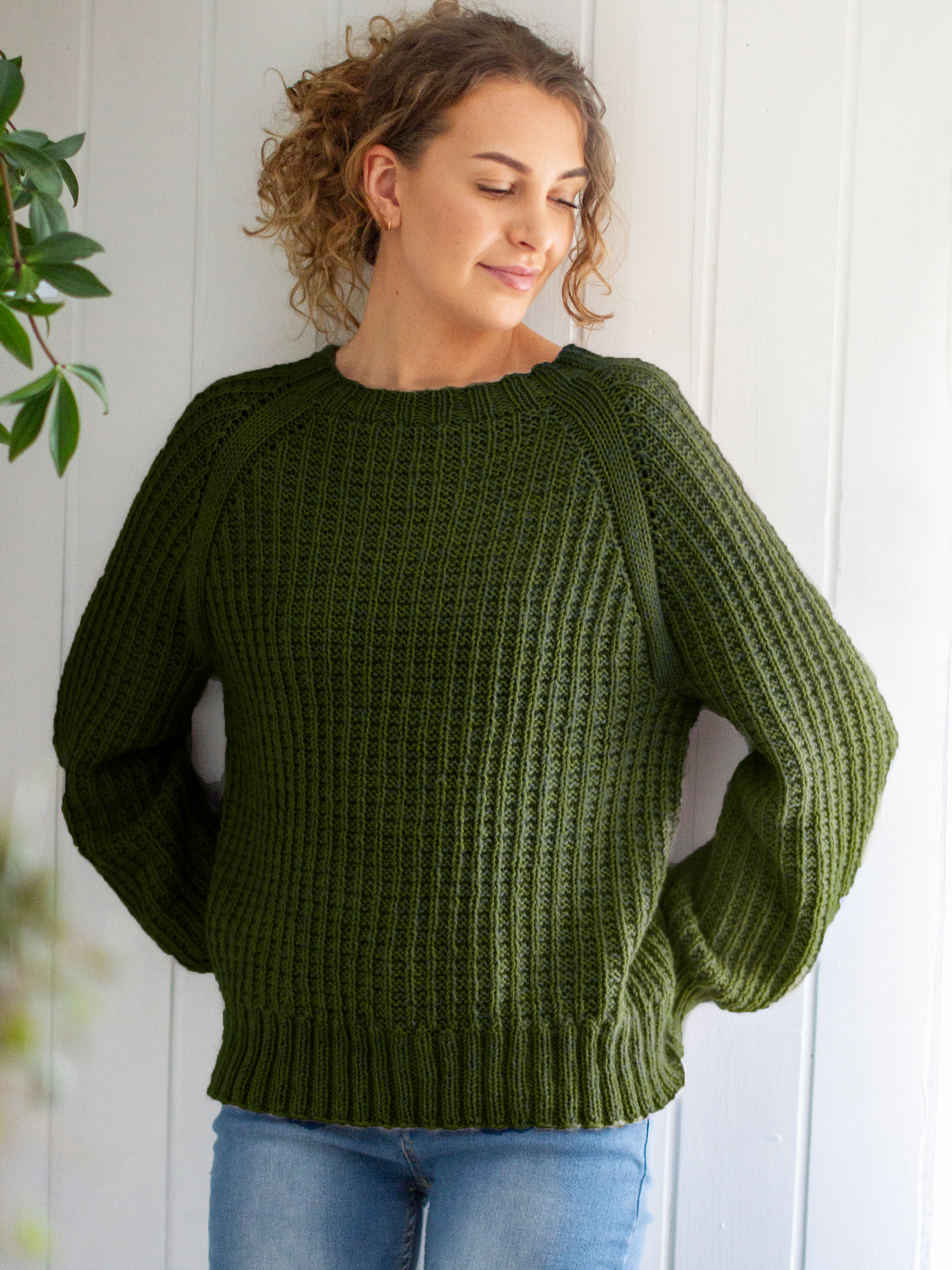 ØYENTRØST bluse grøn