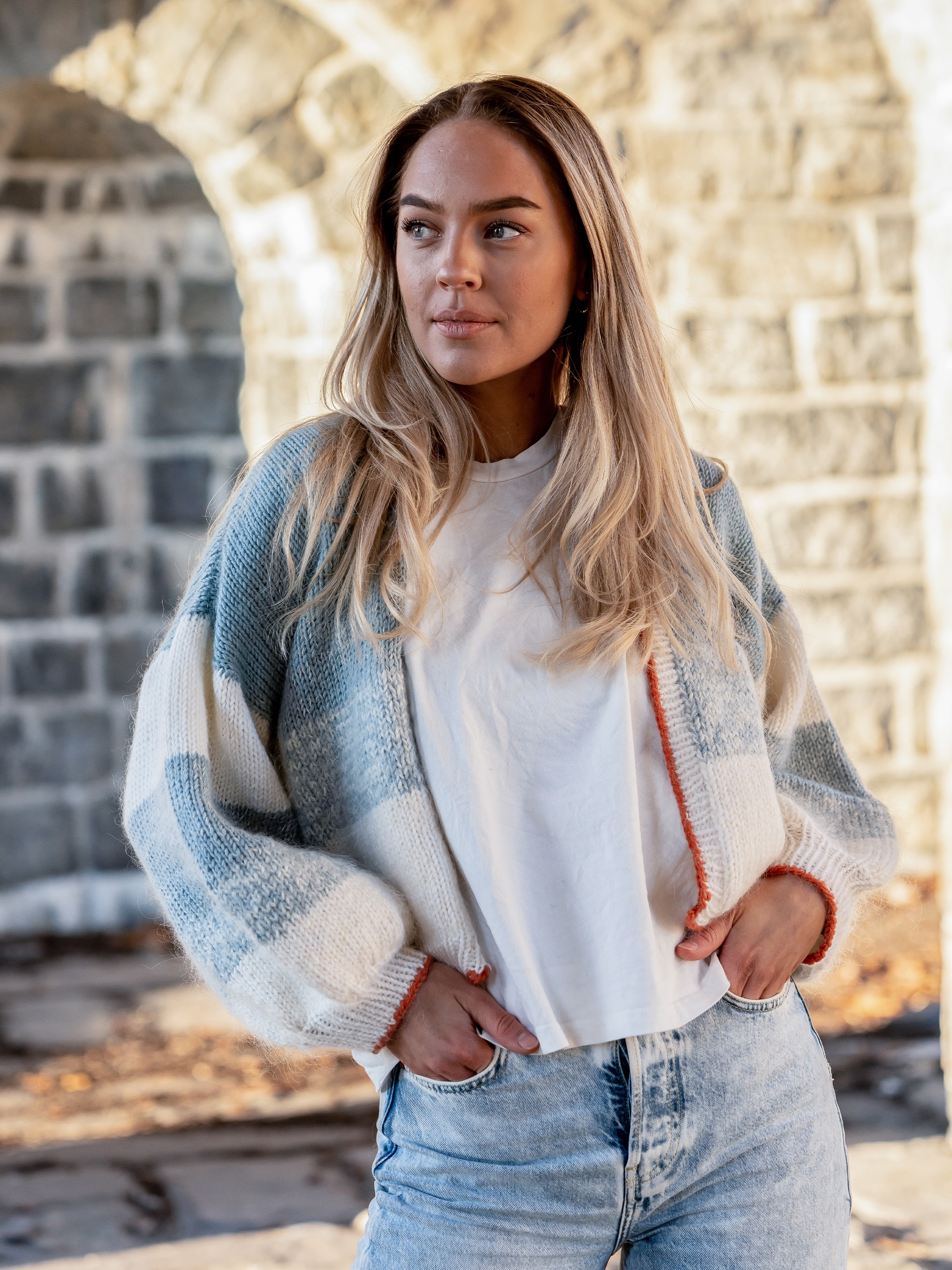 Åkrok jakken lys petrol