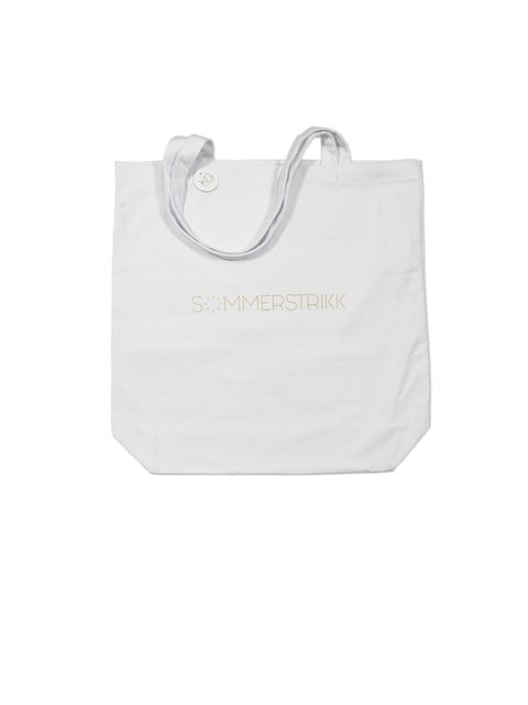 Strikkenett hvit sommerstrikk