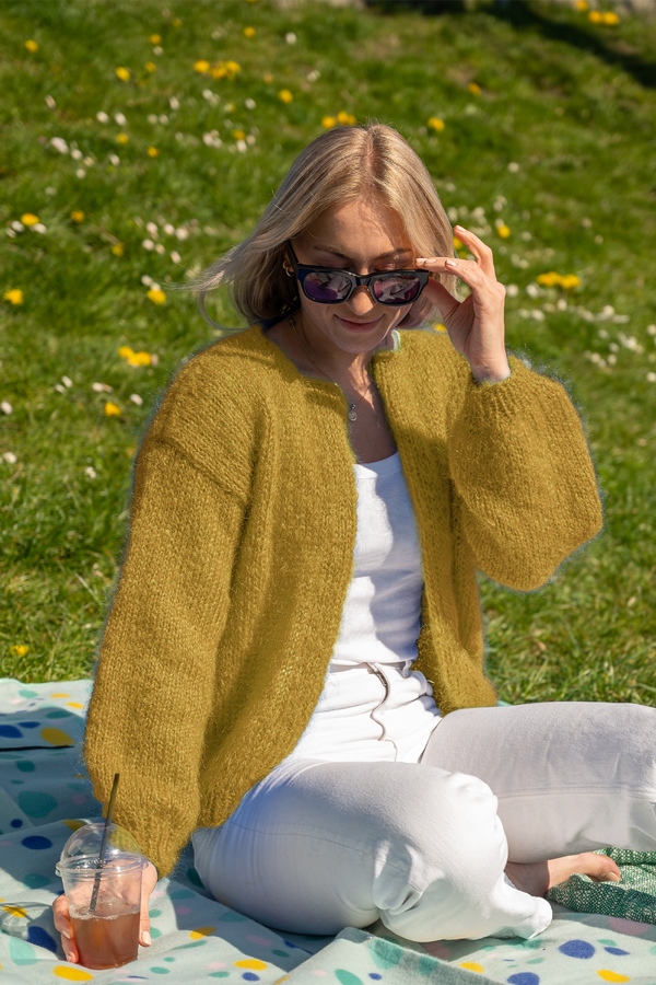 ADA cardigan gullgul