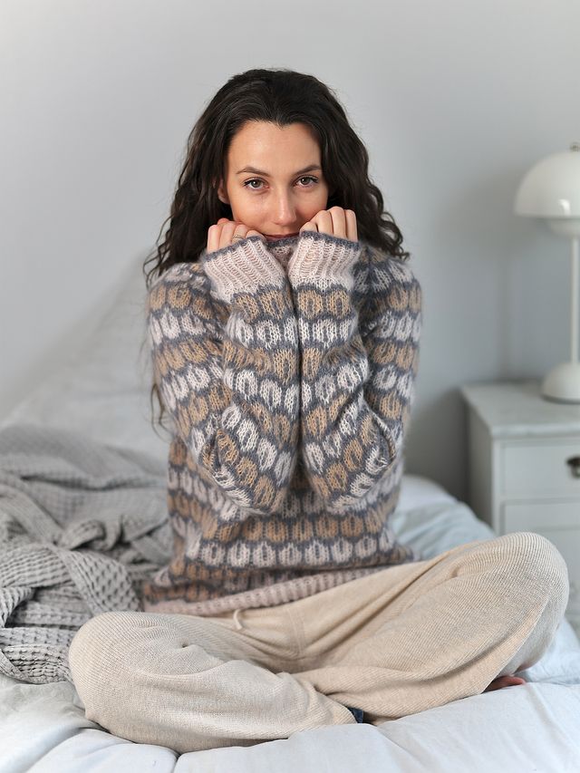 322S-07 ALL BIRD sweater