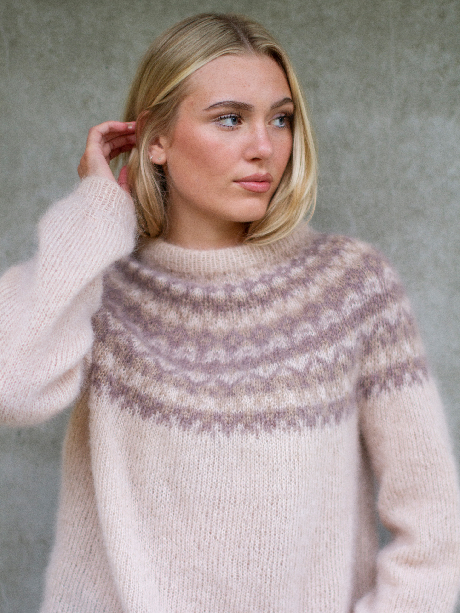 ALLEGRO sweater perle pink