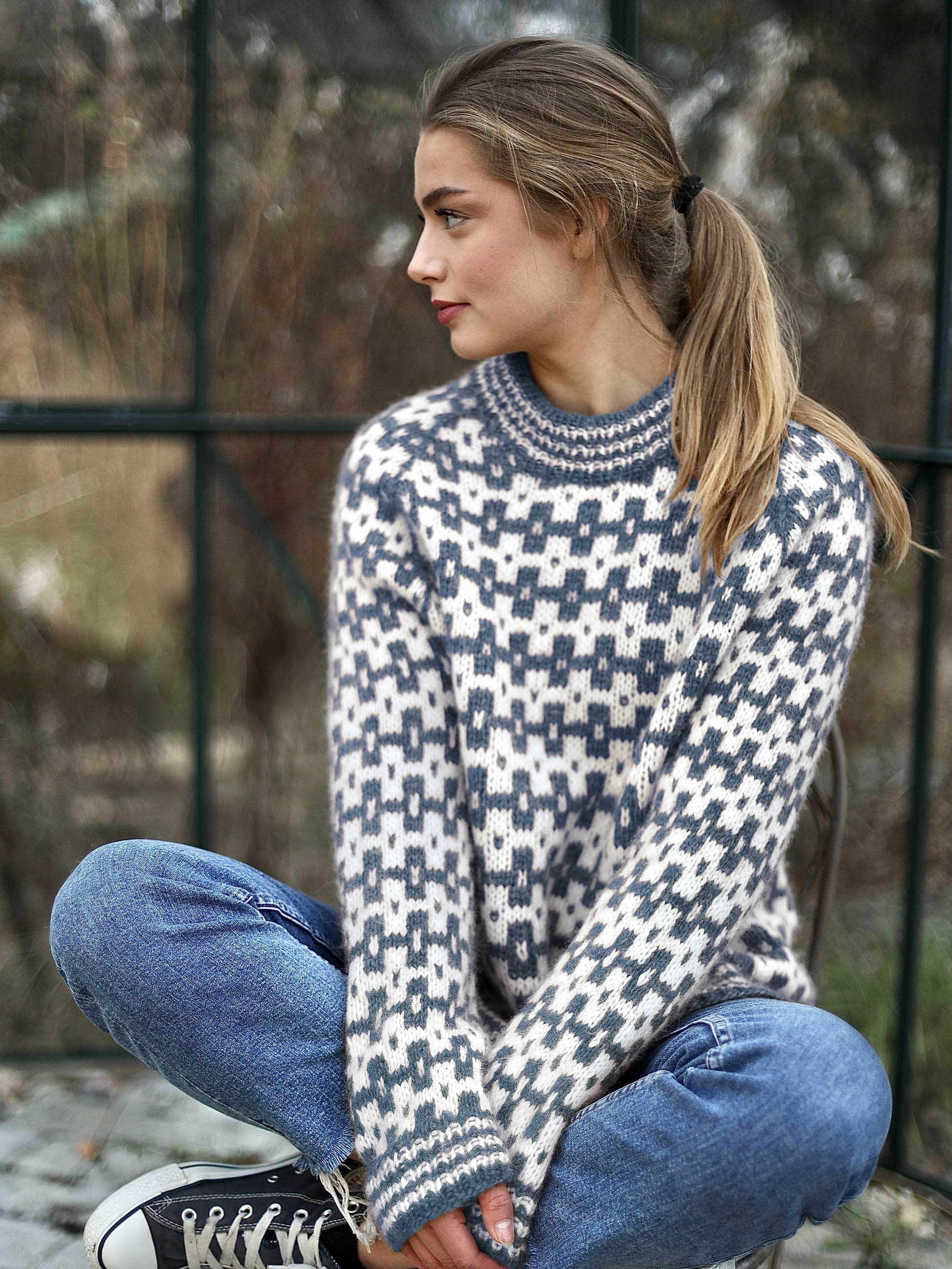 ASK KOS lys jeansblå