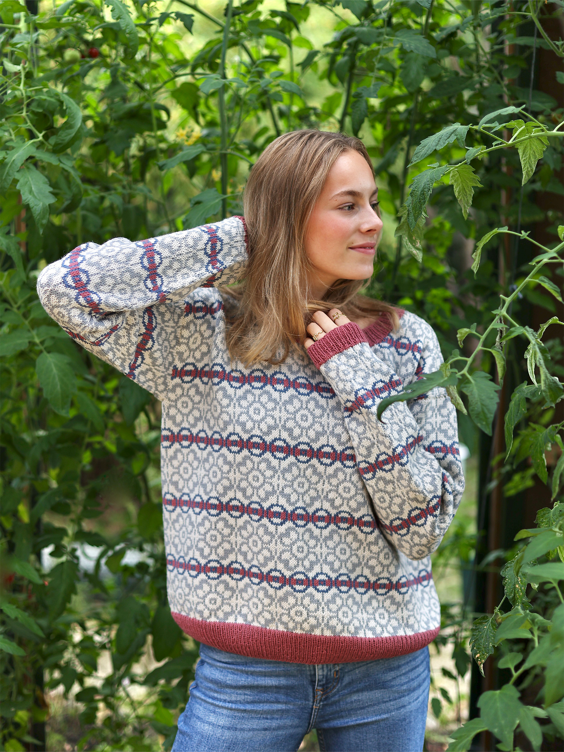 325S-01 BARBRO bluse